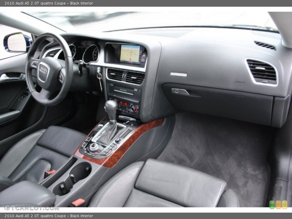 Black Interior Dashboard for the 2010 Audi A5 2.0T quattro Coupe #71733389