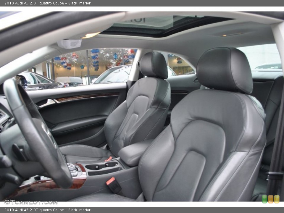 Black Interior Photo for the 2010 Audi A5 2.0T quattro Coupe #71733422