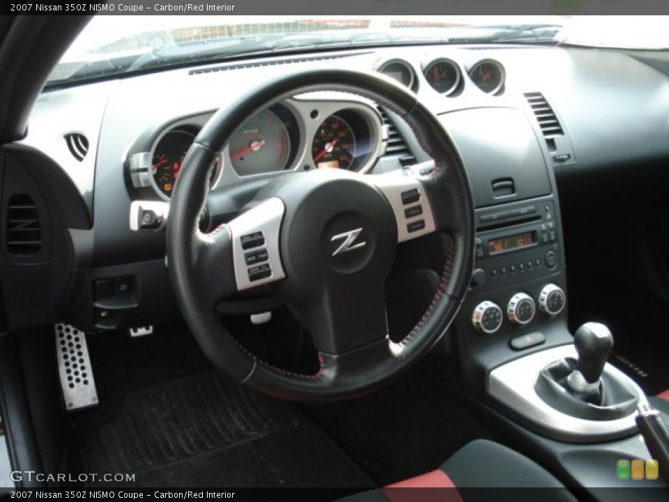 Carbon/Red Interior Photo for the 2007 Nissan 350Z NISMO Coupe #71733692
