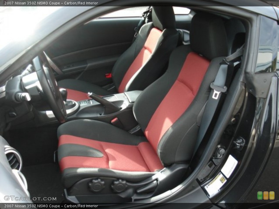 Carbon/Red Interior Photo for the 2007 Nissan 350Z NISMO Coupe #71733701