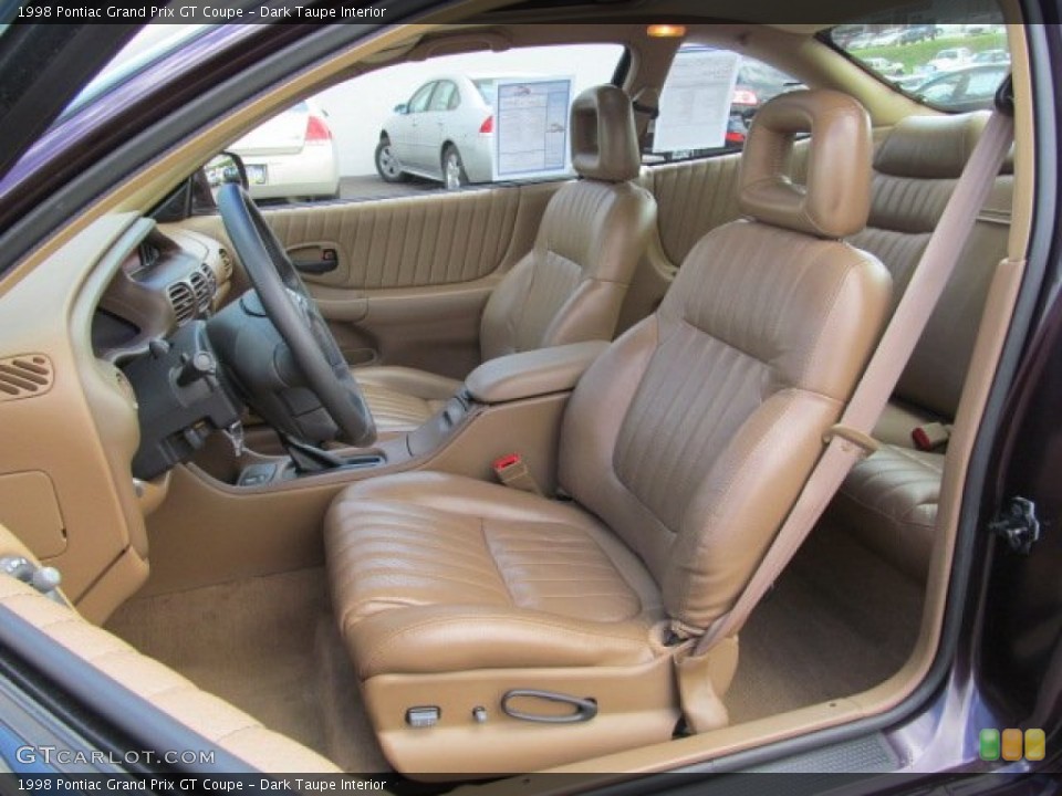 Dark Taupe Interior Prime Interior for the 1998 Pontiac Grand Prix GT Coupe #71734445
