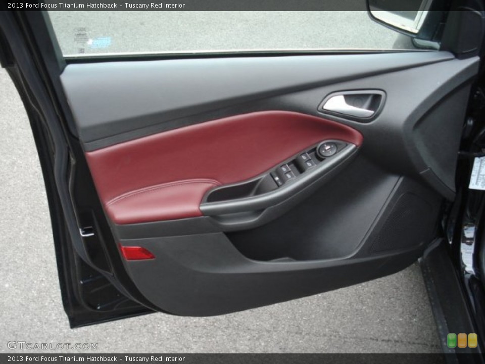 Tuscany Red Interior Door Panel for the 2013 Ford Focus Titanium Hatchback #71735166