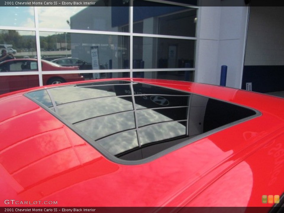 Ebony Black Interior Sunroof for the 2001 Chevrolet Monte Carlo SS #71736614