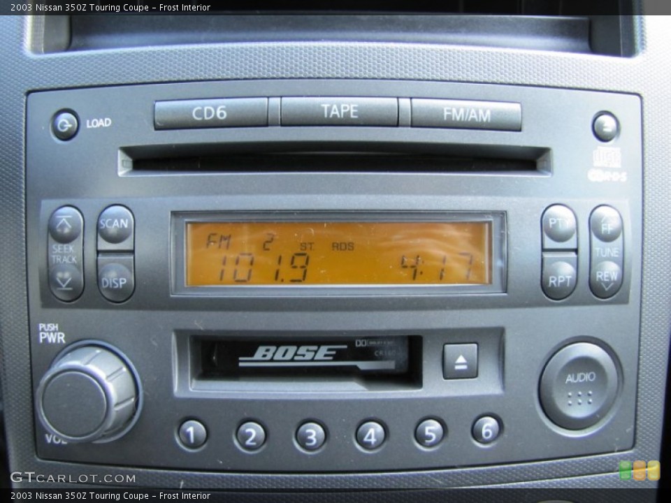 Frost Interior Audio System for the 2003 Nissan 350Z Touring Coupe #71738414