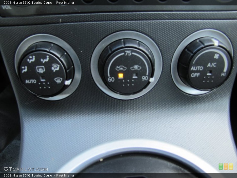 Frost Interior Controls for the 2003 Nissan 350Z Touring Coupe #71738424
