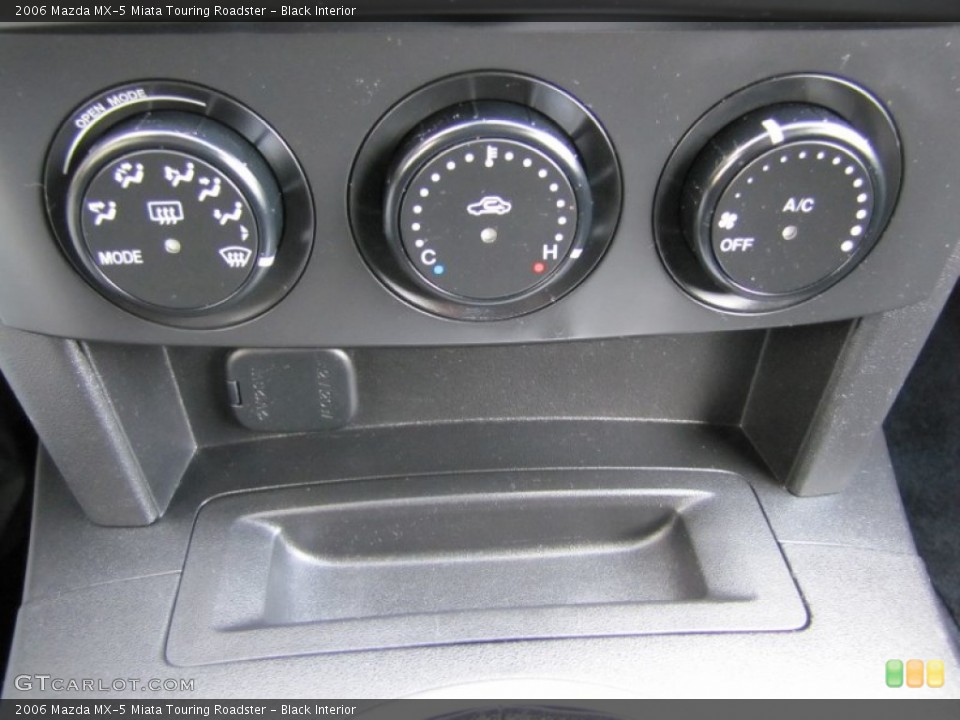 Black Interior Controls for the 2006 Mazda MX-5 Miata Touring Roadster #71738867