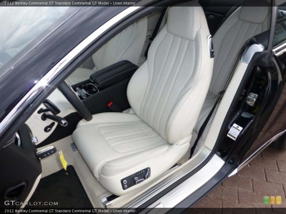 Linen Interior Front Seat for the 2012 Bentley Continental GT  #71739650