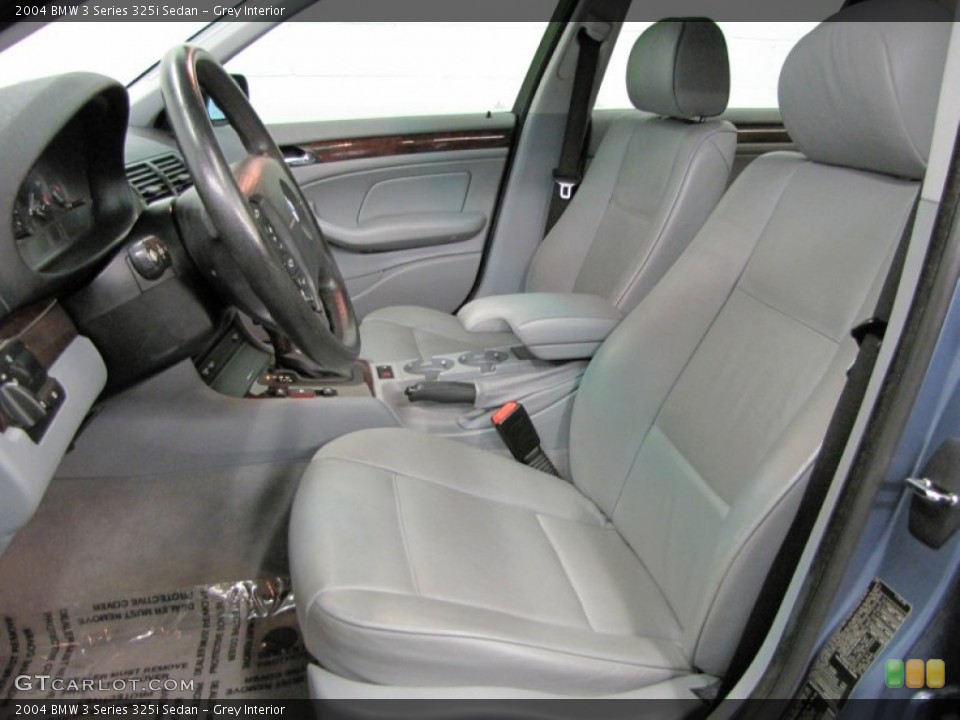 Grey Interior Front Seat for the 2004 BMW 3 Series 325i Sedan #71740859