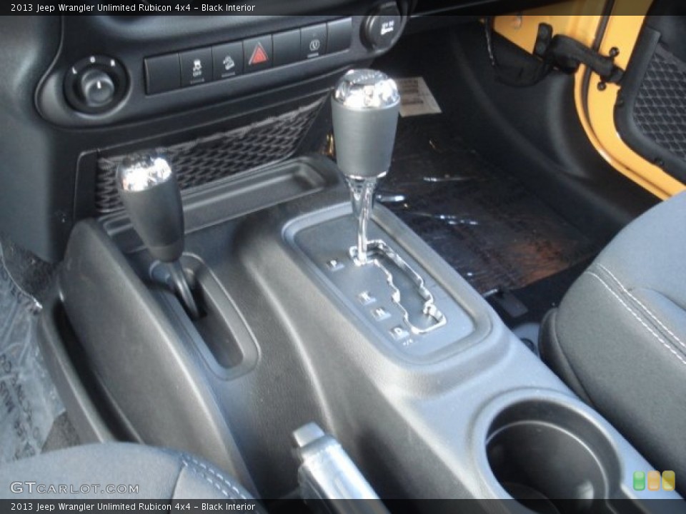 Black Interior Transmission for the 2013 Jeep Wrangler Unlimited Rubicon 4x4 #71746374