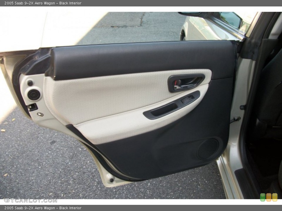 Black Interior Door Panel for the 2005 Saab 9-2X Aero Wagon #71751804