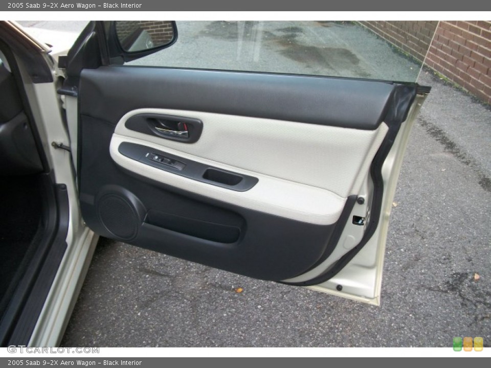 Black Interior Door Panel for the 2005 Saab 9-2X Aero Wagon #71751822