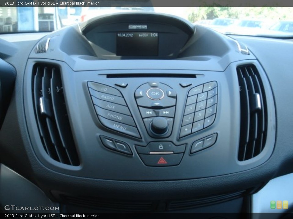 Charcoal Black Interior Controls for the 2013 Ford C-Max Hybrid SE #71758923