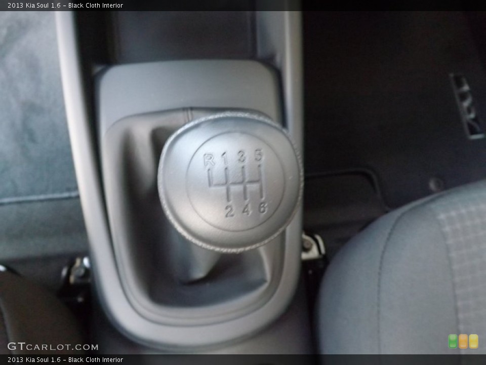 Black Cloth Interior Transmission for the 2013 Kia Soul 1.6 #71759190