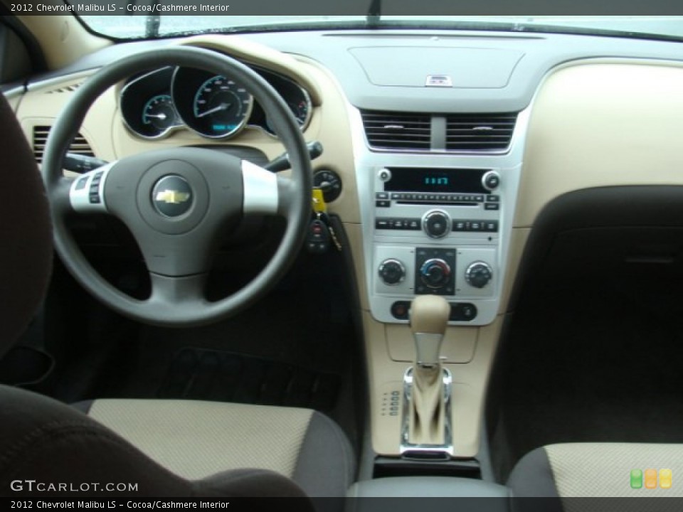 Cocoa/Cashmere Interior Dashboard for the 2012 Chevrolet Malibu LS #71762571