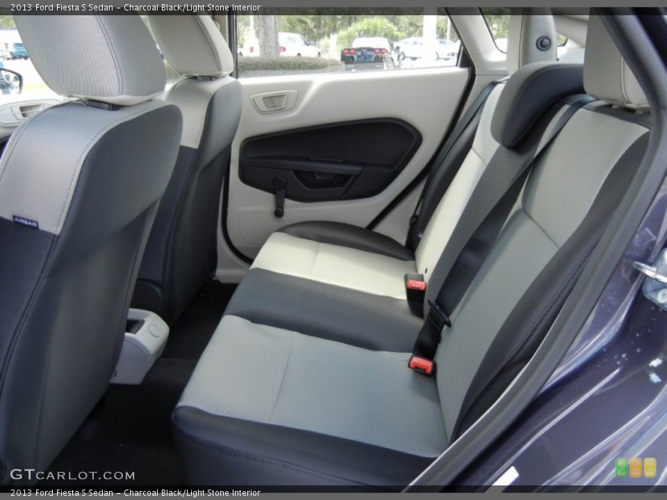 Charcoal Black/Light Stone Interior Photo for the 2013 Ford Fiesta S Sedan #71765835