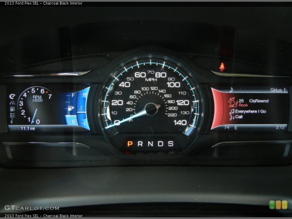 Charcoal Black Interior Gauges for the 2013 Ford Flex SEL #71766567