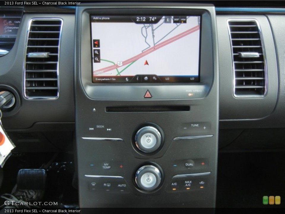 Charcoal Black Interior Navigation for the 2013 Ford Flex SEL #71766573