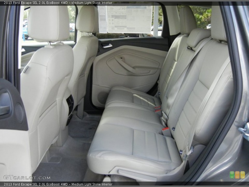 Medium Light Stone Interior Photo for the 2013 Ford Escape SEL 2.0L EcoBoost 4WD #71767344