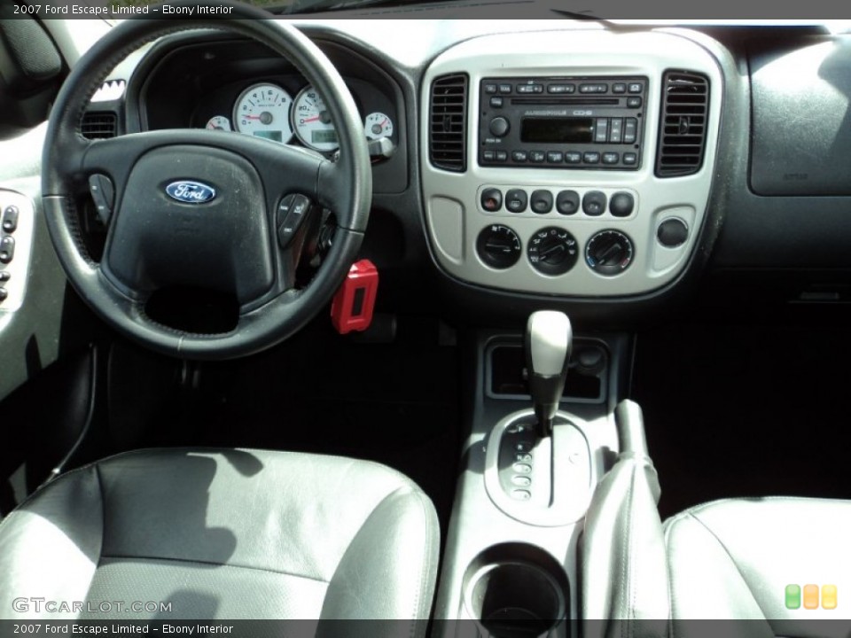 Ebony Interior Dashboard for the 2007 Ford Escape Limited #71769408