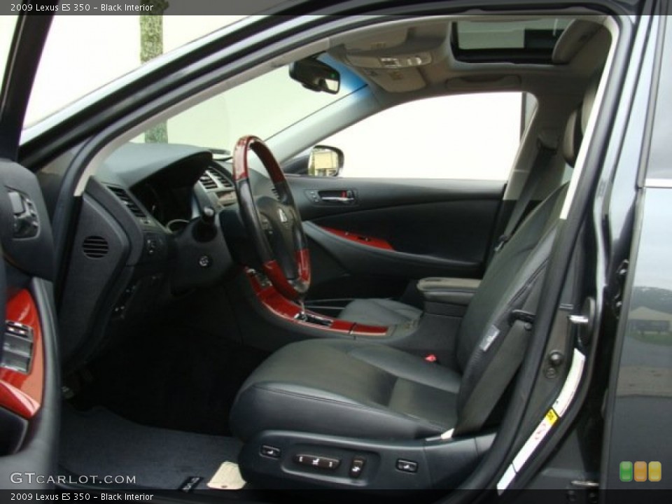 Black Interior Photo for the 2009 Lexus ES 350 #71779503