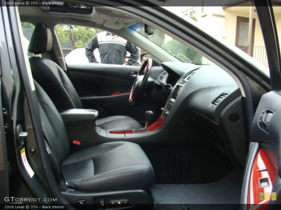 Black Interior Photo for the 2009 Lexus ES 350 #71779512