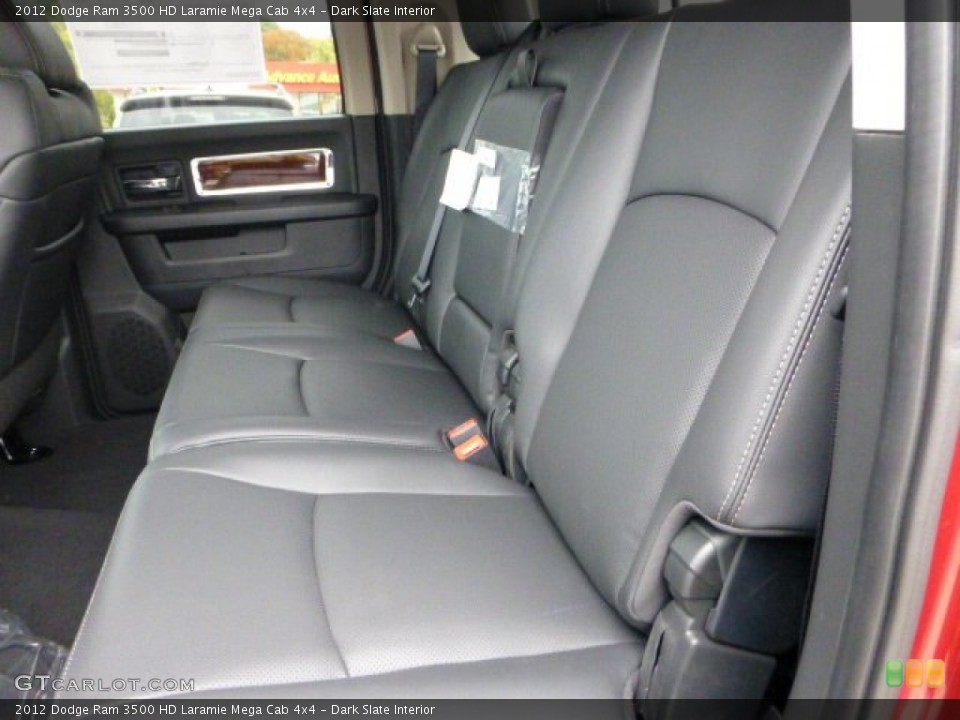 Dark Slate Interior Photo for the 2012 Dodge Ram 3500 HD Laramie Mega Cab 4x4 #71784120