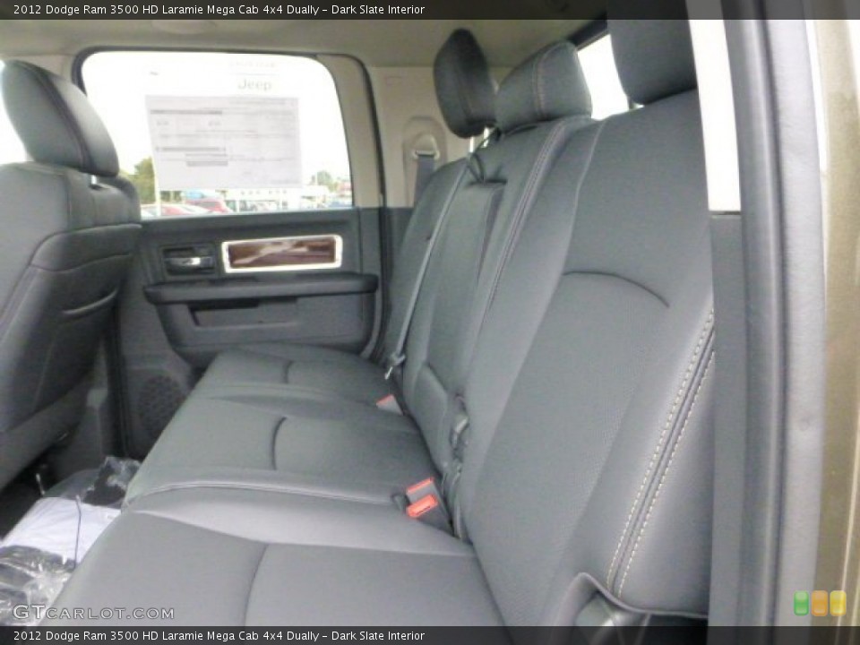 Dark Slate Interior Photo for the 2012 Dodge Ram 3500 HD Laramie Mega Cab 4x4 Dually #71784462