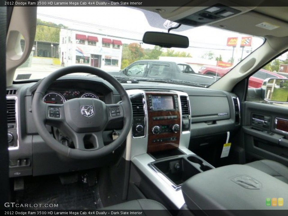 Dark Slate Interior Prime Interior for the 2012 Dodge Ram 3500 HD Laramie Mega Cab 4x4 Dually #71784471