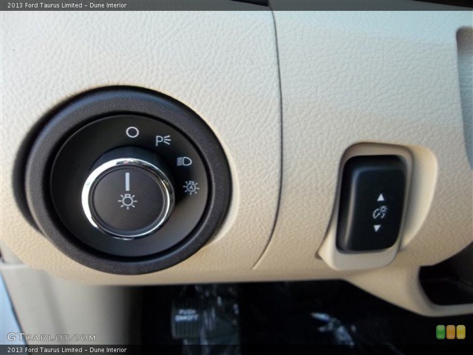 Dune Interior Controls for the 2013 Ford Taurus Limited #71784615