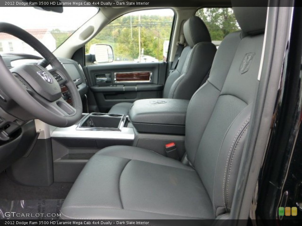 Dark Slate Interior Photo for the 2012 Dodge Ram 3500 HD Laramie Mega Cab 4x4 Dually #71784956