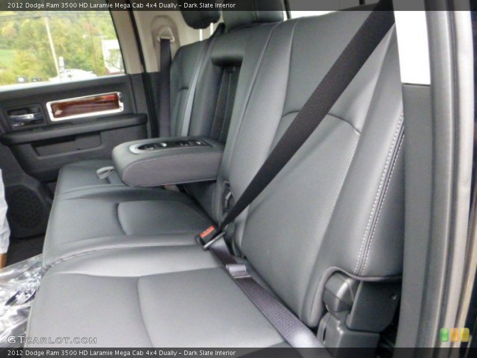 Dark Slate Interior Photo for the 2012 Dodge Ram 3500 HD Laramie Mega Cab 4x4 Dually #71784966