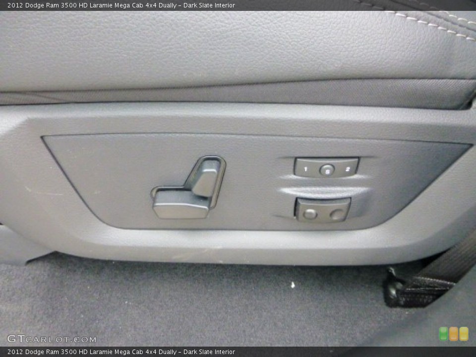 Dark Slate Interior Front Seat for the 2012 Dodge Ram 3500 HD Laramie Mega Cab 4x4 Dually #71784999