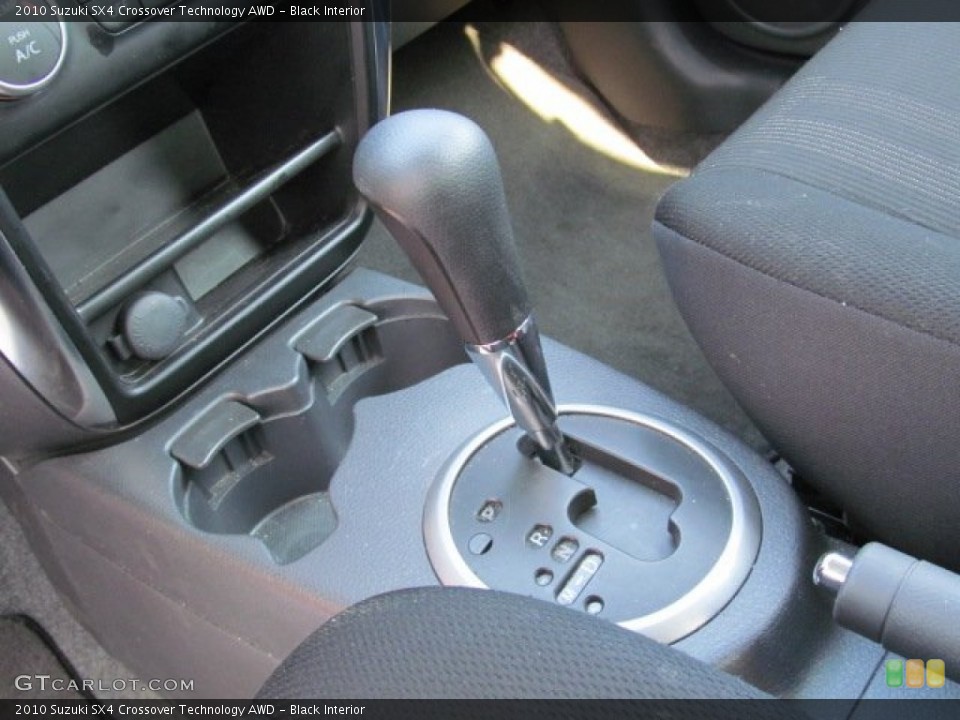 Black Interior Transmission for the 2010 Suzuki SX4 Crossover Technology AWD #71786136