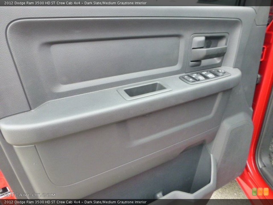 Dark Slate/Medium Graystone Interior Door Panel for the 2012 Dodge Ram 3500 HD ST Crew Cab 4x4 #71787264