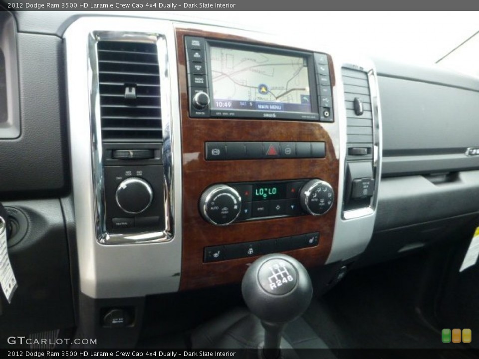 Dark Slate Interior Transmission for the 2012 Dodge Ram 3500 HD Laramie Crew Cab 4x4 Dually #71788638