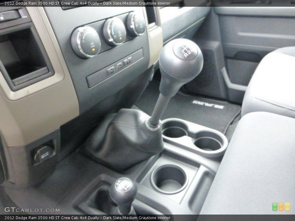 Dark Slate/Medium Graystone Interior Transmission for the 2012 Dodge Ram 3500 HD ST Crew Cab 4x4 Dually #71788961