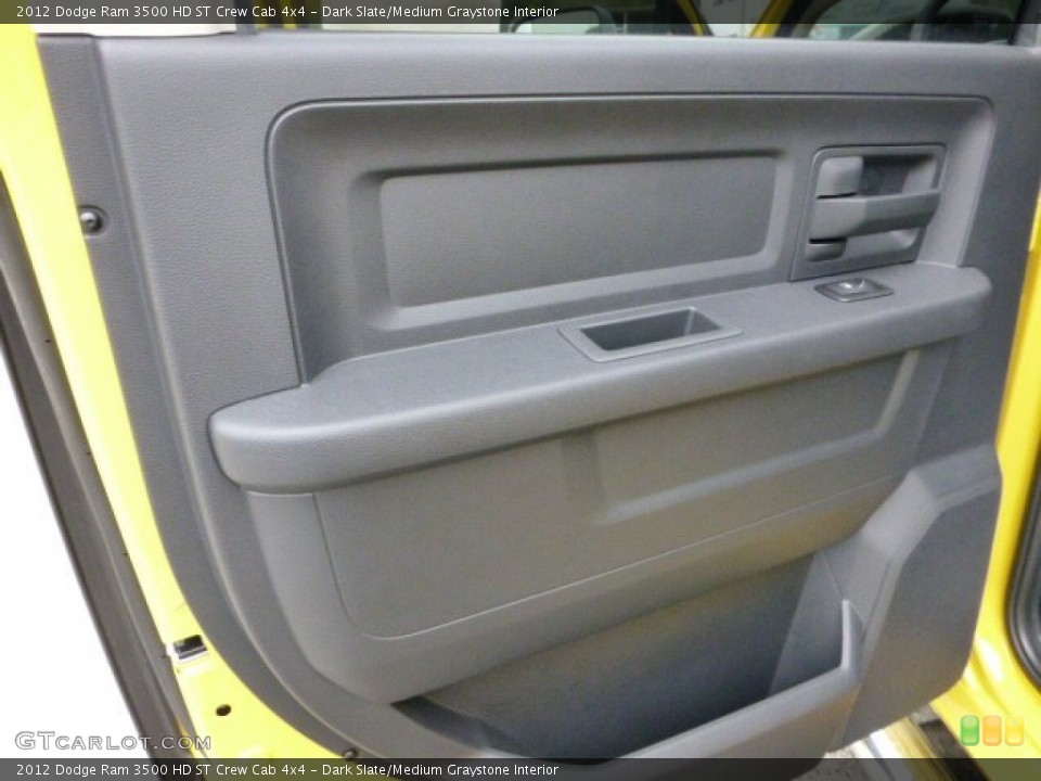 Dark Slate/Medium Graystone Interior Door Panel for the 2012 Dodge Ram 3500 HD ST Crew Cab 4x4 #71789622
