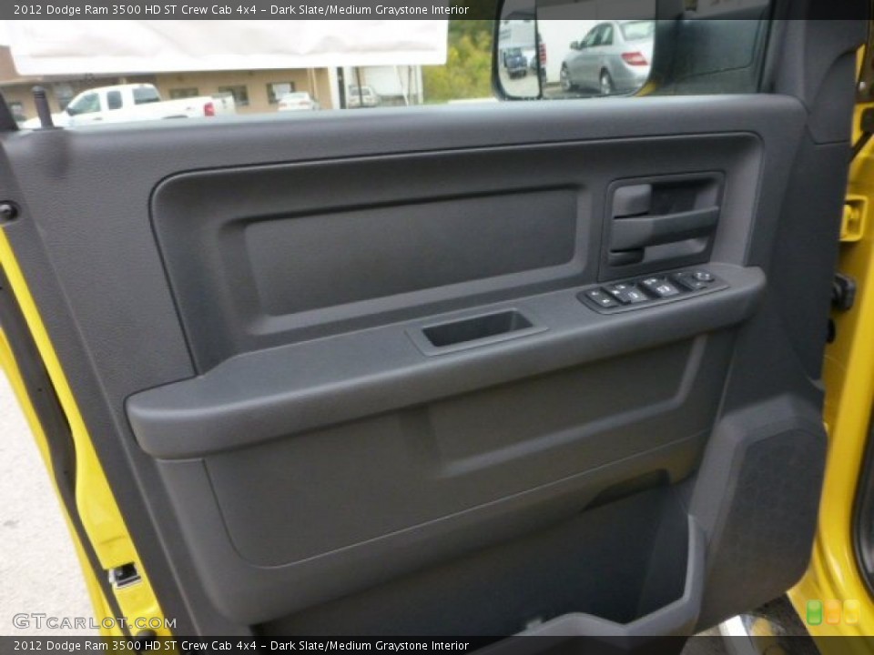 Dark Slate/Medium Graystone Interior Door Panel for the 2012 Dodge Ram 3500 HD ST Crew Cab 4x4 #71789631