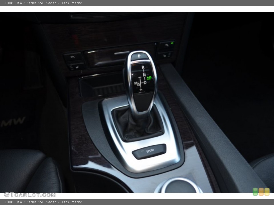 Black Interior Transmission for the 2008 BMW 5 Series 550i Sedan #71795138