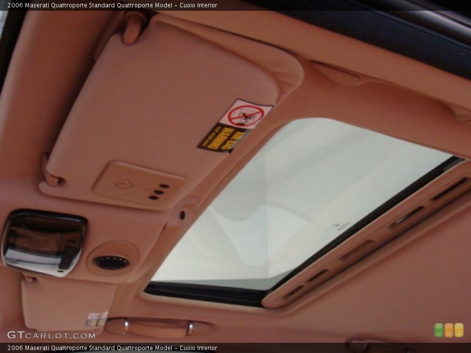 Cuoio Interior Sunroof for the 2006 Maserati Quattroporte  #71795618