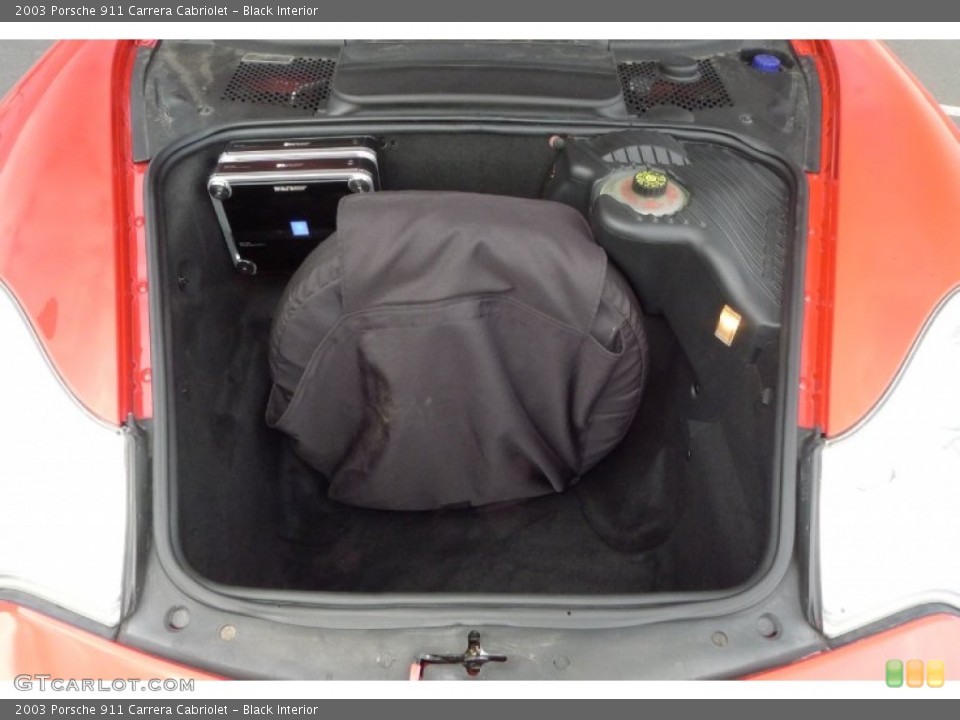 Black Interior Trunk for the 2003 Porsche 911 Carrera Cabriolet #71796922