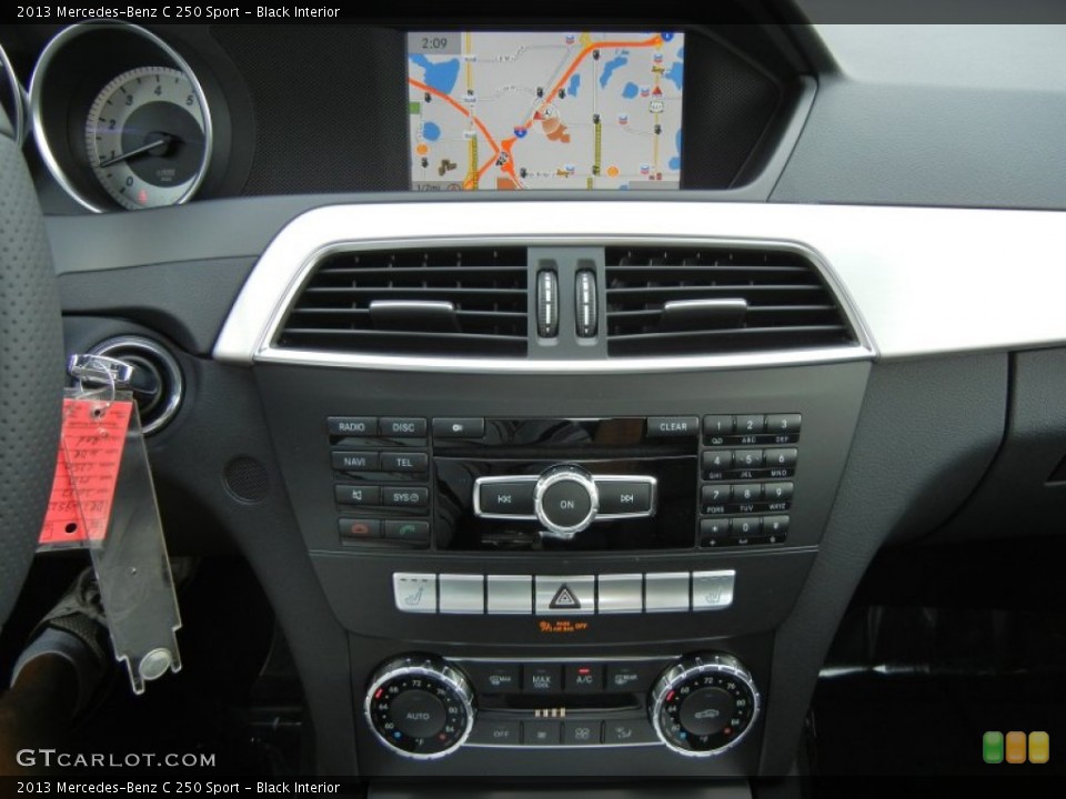 Black Interior Controls for the 2013 Mercedes-Benz C 250 Sport #71798232