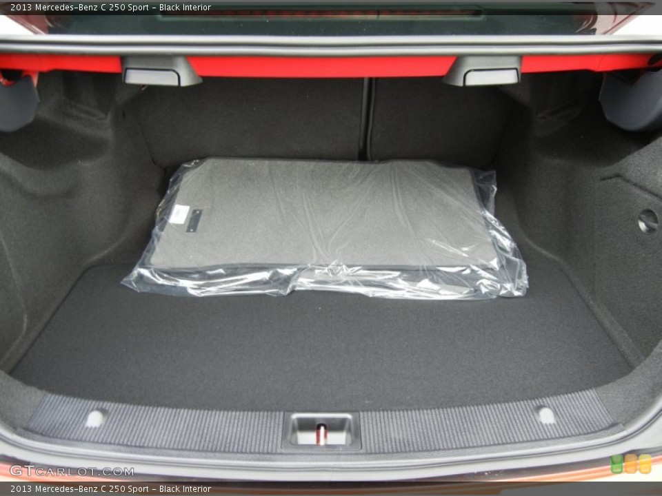 Black Interior Trunk for the 2013 Mercedes-Benz C 250 Sport #71798241