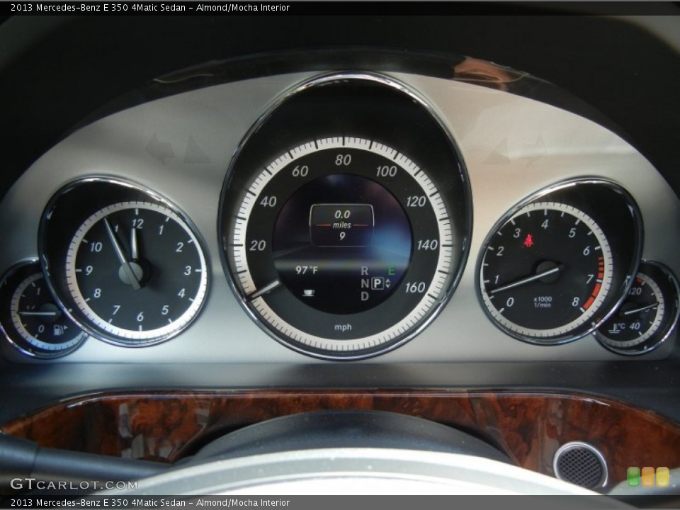 Almond/Mocha Interior Gauges for the 2013 Mercedes-Benz E 350 4Matic Sedan #71798358