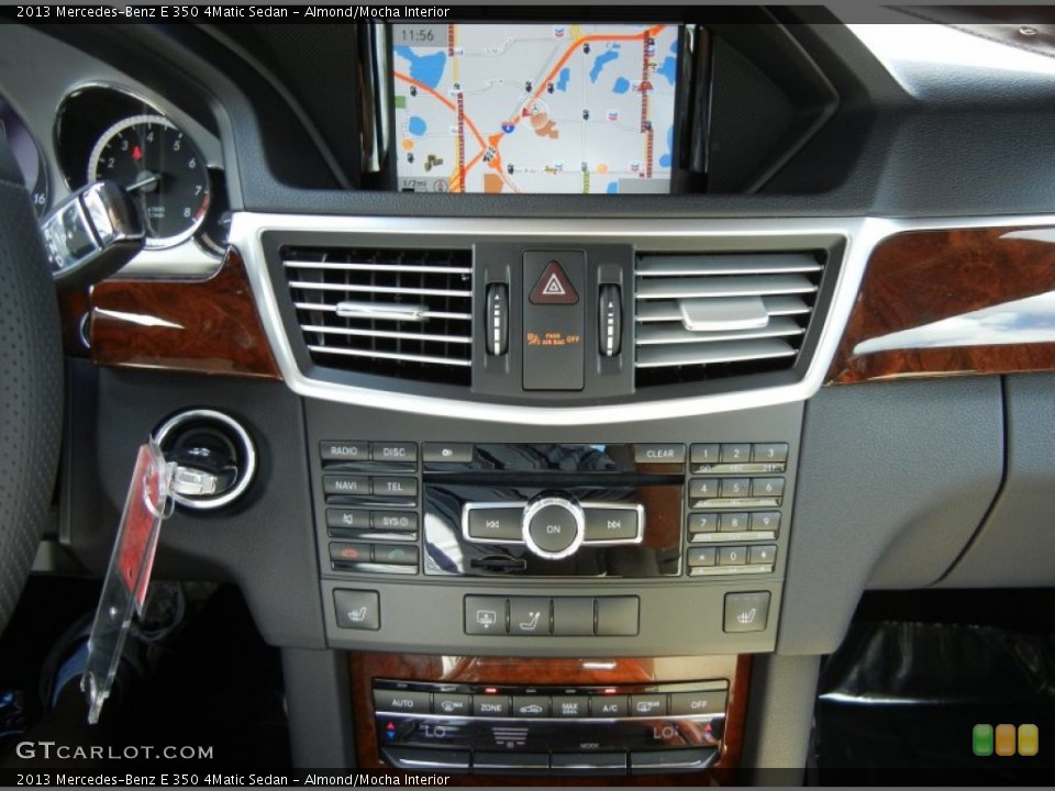Almond/Mocha Interior Controls for the 2013 Mercedes-Benz E 350 4Matic Sedan #71798367