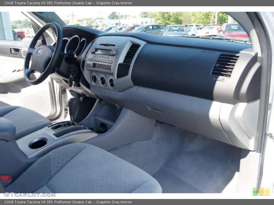Graphite Gray Interior Photo for the 2008 Toyota Tacoma V6 SR5 PreRunner Double Cab #71798625
