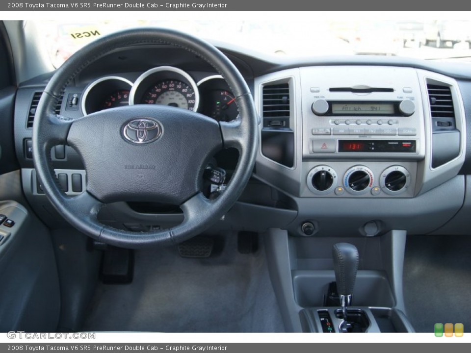 Graphite Gray Interior Dashboard for the 2008 Toyota Tacoma V6 SR5 PreRunner Double Cab #71798676