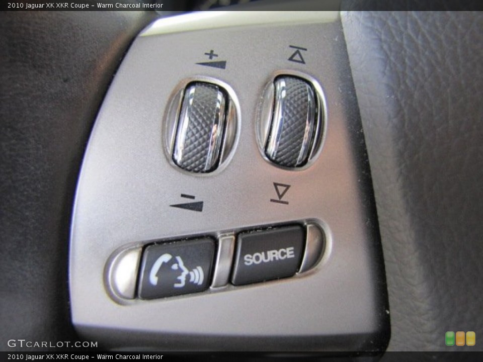 Warm Charcoal Interior Controls for the 2010 Jaguar XK XKR Coupe #71801169