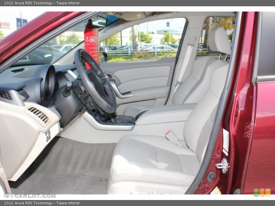 Taupe Interior Front Seat for the 2012 Acura RDX Technology #71803371