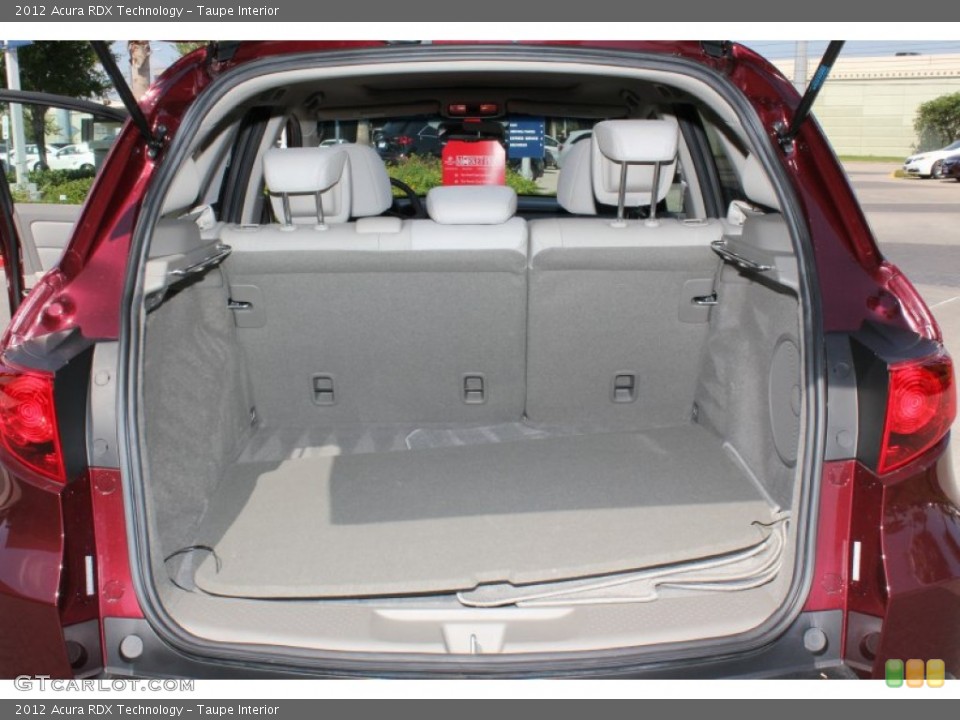 Taupe Interior Trunk for the 2012 Acura RDX Technology #71803396